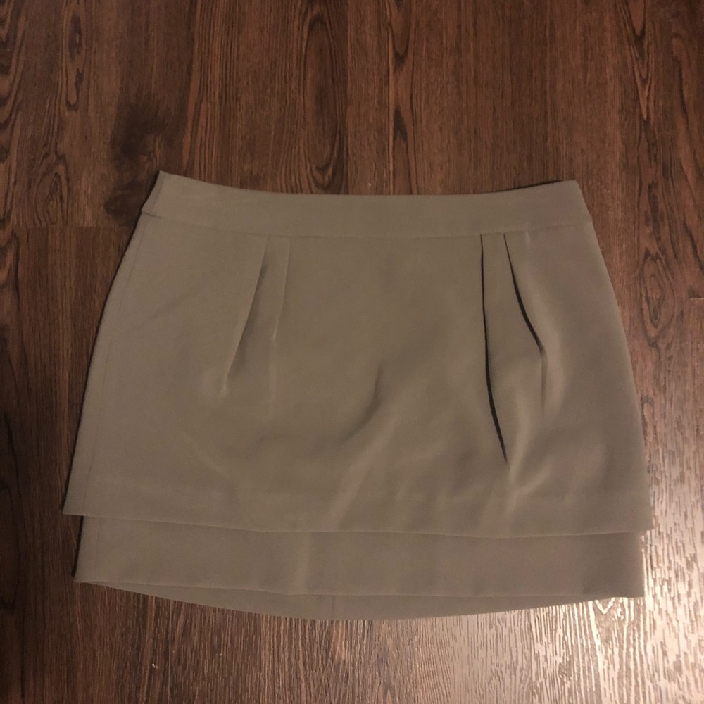 Army Green Mini Skirt